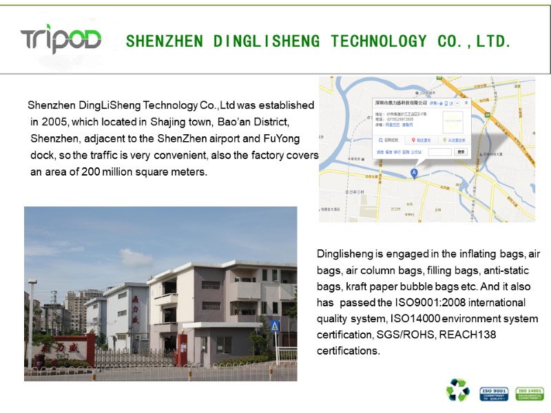 Shenzhen DingLiSheng Technology Co.,Ltd was established in 2005, which located in Shajing town, Bao’an
